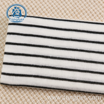 High quality cotton stripe textile custom fabric